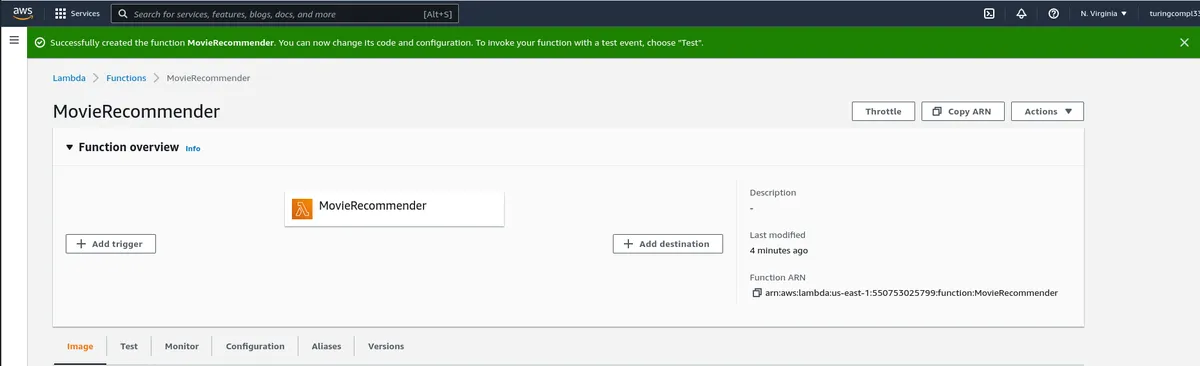 Lambda Create